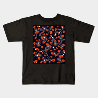 Tangerine Dandelion Kids T-Shirt